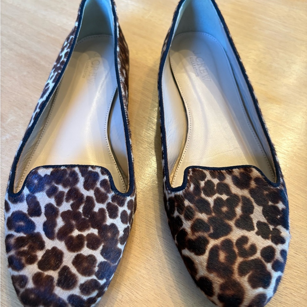 Leopard Print Women's Loafers